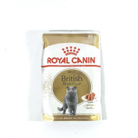 Makanan Kucing ROYAL CANIN BRITISH SHORHAIR 85gr