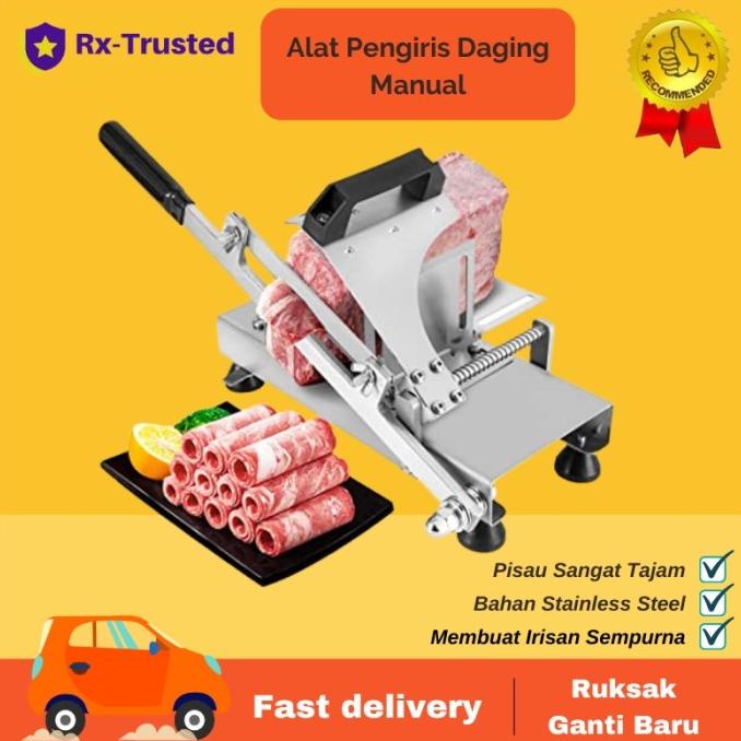 Alat Potong Daging Beku/ Pemotong Daging Sayur Buah Manual/ Meat Slice