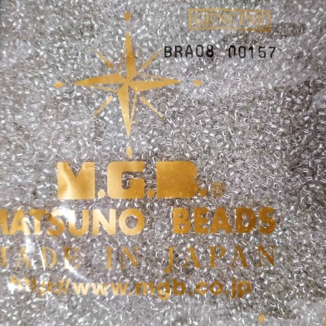 Manik Payet Pasir Jepang MGB 12/o Silver 34 (10 gr)