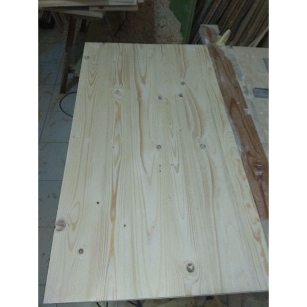 papan kayu jati belanda 120x60x2 &amp; 120x50x2 / papan sambung kayu / daun meja kayu