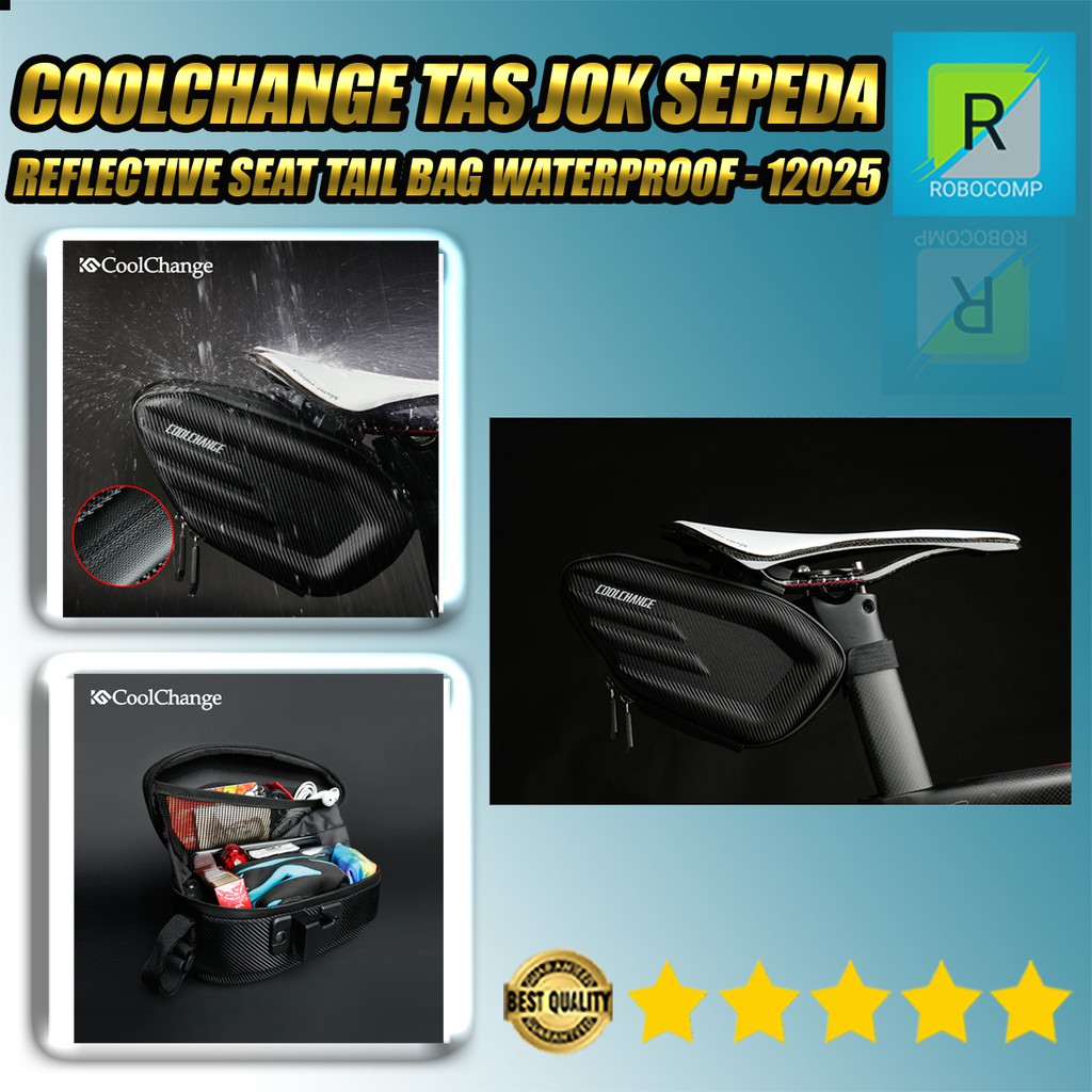 Tas Jok Sepeda CoolChange Seat Tail Bag Waterproof - 12025