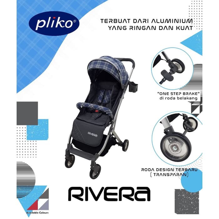 Ready Makassar! Stroller / Kereta Dorong Pliko Rivera