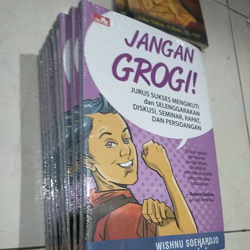 OBRAL MURAH BUKU PENGEMBANGAN DIRI / SELF IMPROVEMENT / MOTIVASI / INSPIRASI / ME VS THE GUY INSIDE ME / ORIGINAL 2a-jangan grogi