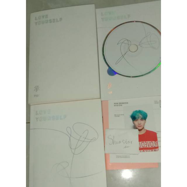 ALBUM BTS LOVE YOURSELF HER V ver Fullset PC SUGA