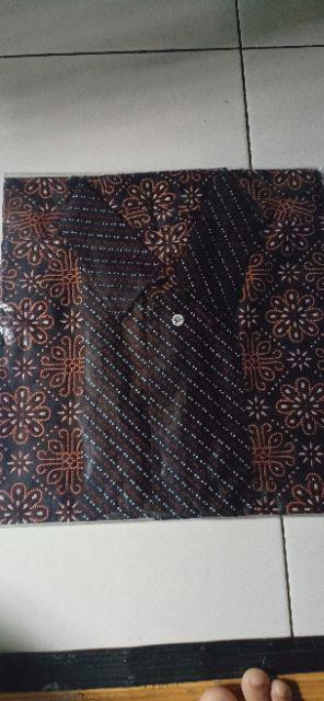 Bswart Batik Hrb026 Kenongo Padi Pekalongan M L Xl Batik Pria Murah Modern Grosir