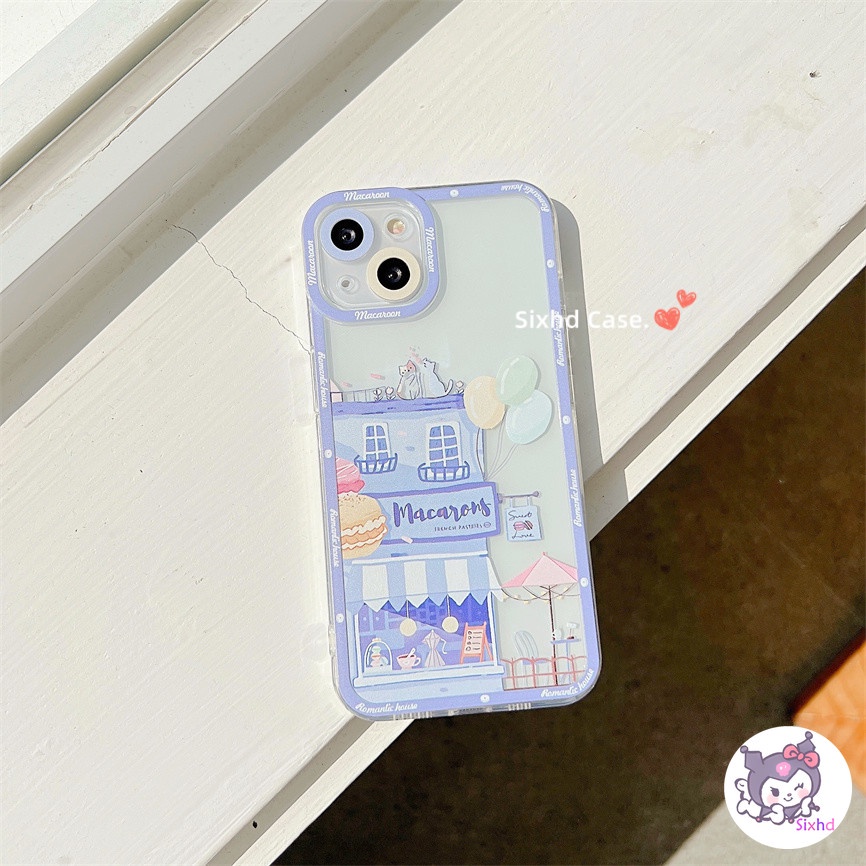 Redmi 10 Redmi Note 11 11s 10s 9 8 7Pro Redmi 10 9 9T 9C 9A Xiaomi 11Lite 11T Poco X3Pro NFC F3 M3 M4Pro X3 GT Redmi K20 K30 K40Pro Fairy Tale Balloon Castle Cute Soft Phone Case