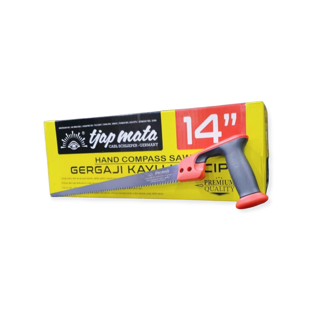 Gergaji kayu Lancip 14" TJAP MATA