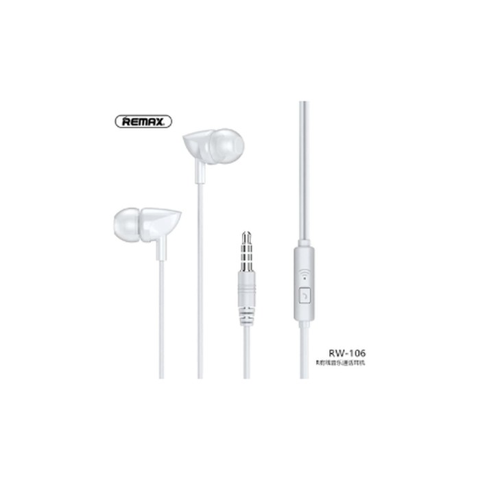 Remax Wired Earphone For Music And Call RW-106