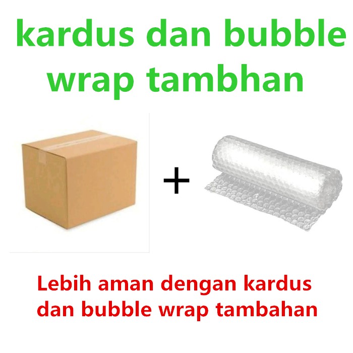 KARDUS TAMBAHAN * BUBBLE WRAP DAN KARDUS  (TIDAK UNTUK DIJUAL SECARA TERPISAH)