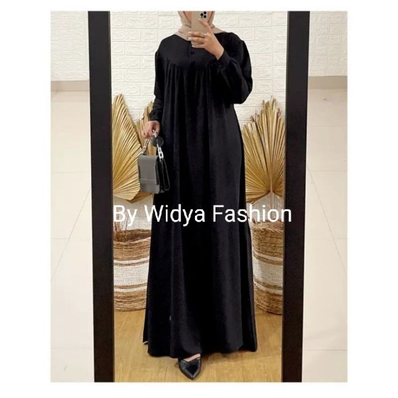 Gamis Windy Dress Crinkle Airflow Premium / Gamis Wanita Muslim Crinkle Premium Terbaru / Baju Wanita Muslim Kondangan Pesta Lebaran