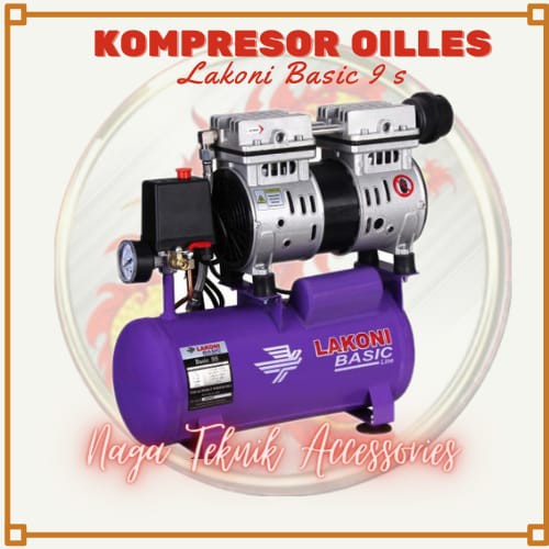 KOMPRESOR OILLES LAKONI BASIC 9S