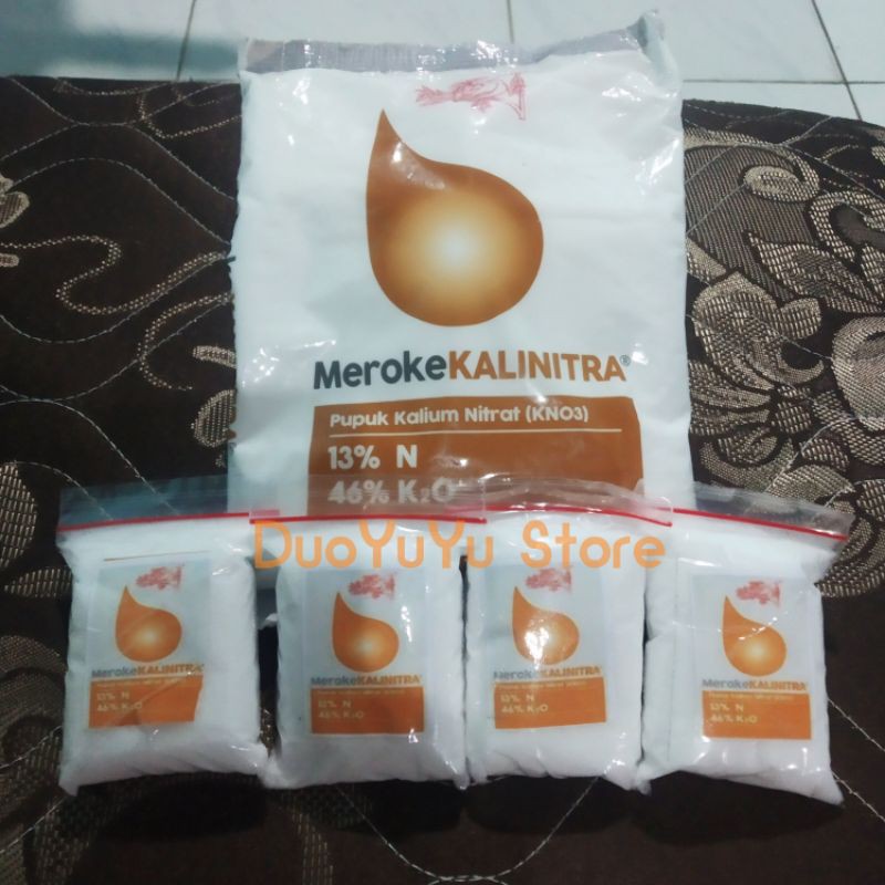 Pupuk KALINITRA Putih KNO3 Meroke Repack 100 gr