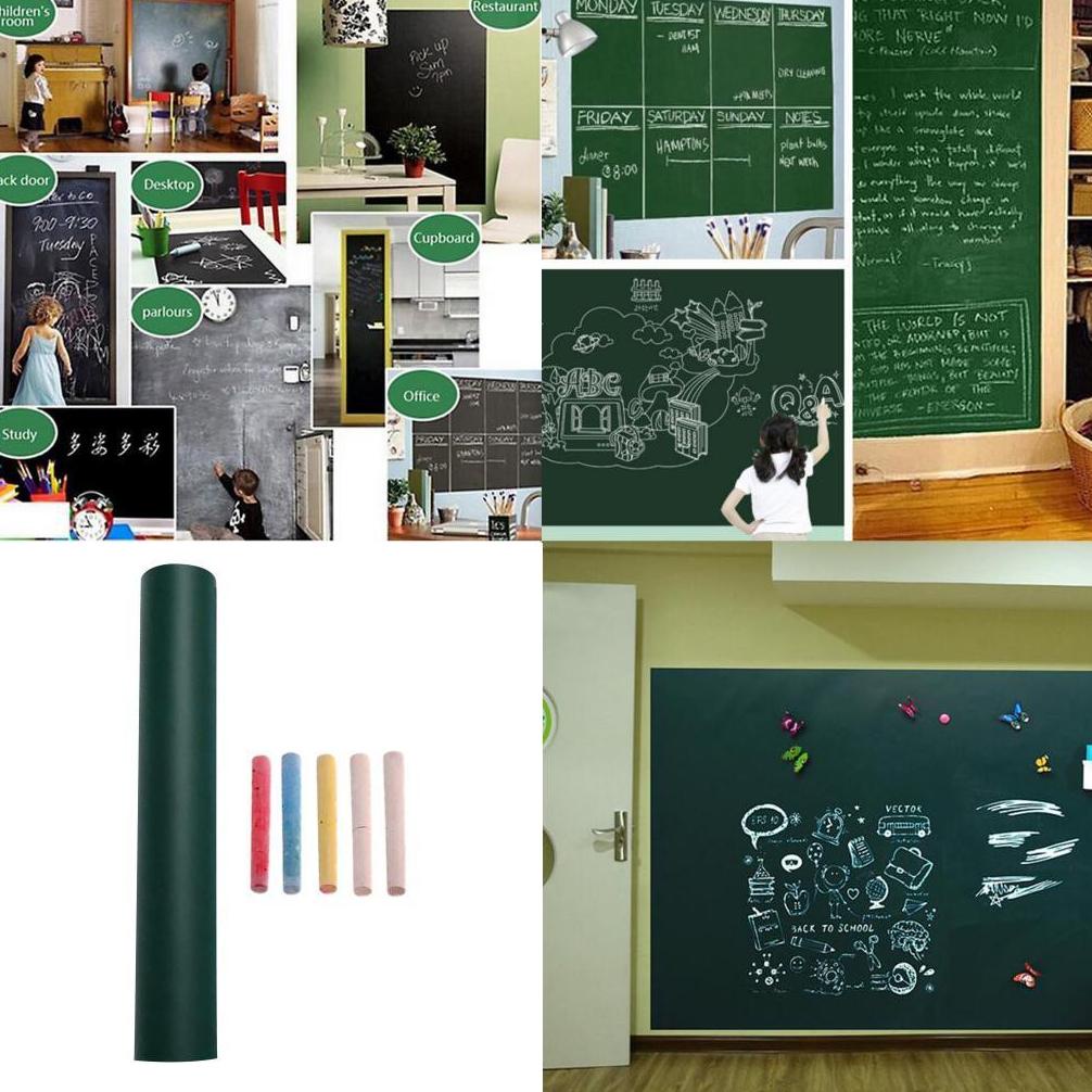 

TQL Stiker Papan Tulis 60x200cm / Wallsticker Blackboard Whiteboard Yelo✱ (Dijual Murah)[Bayar ditempat] ☈