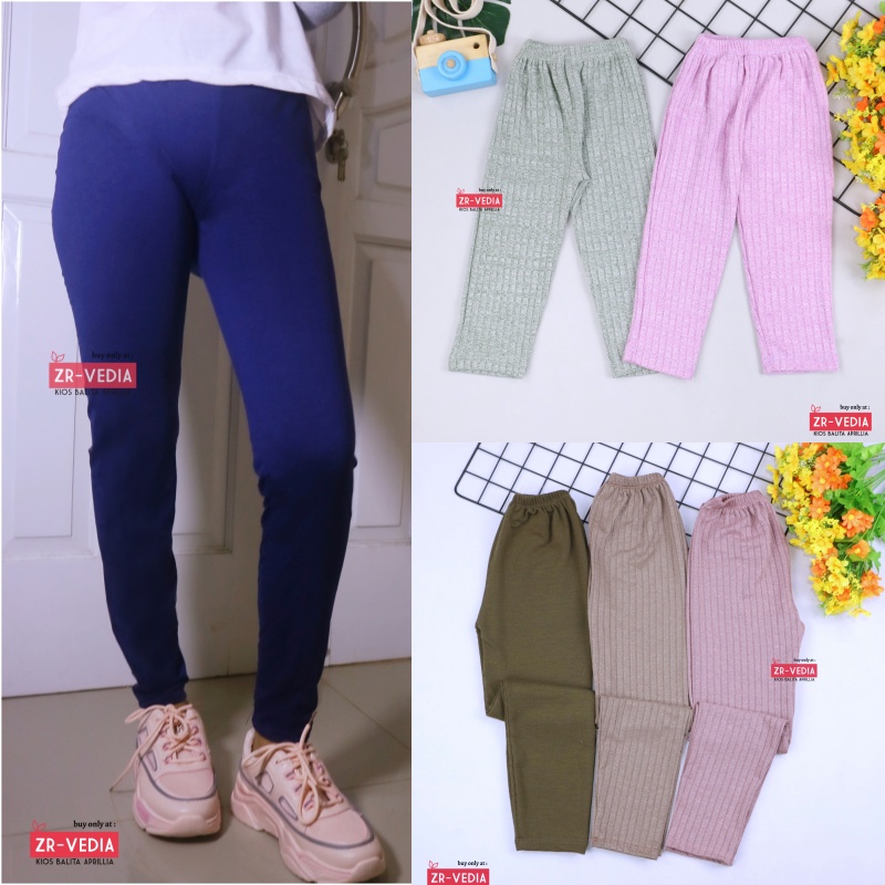 Legging Sheila uk 12- 15 Tahun / EXPORT QUALITY Leging Anak Perempuan Celana Ketat Import Panjang Kiosbalitaaprillia