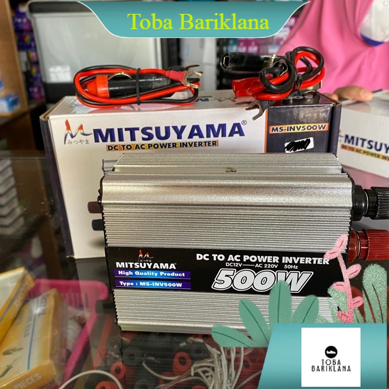 power inverter 500 watt dc 12 volt ke ac 220 volt mitsuyama