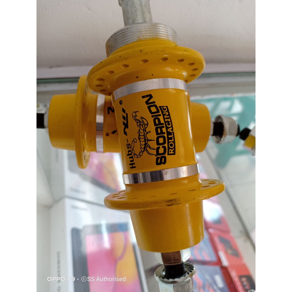 Hub Freehub Scorpion Alloy Bearing Vintage 36h TERMURAH