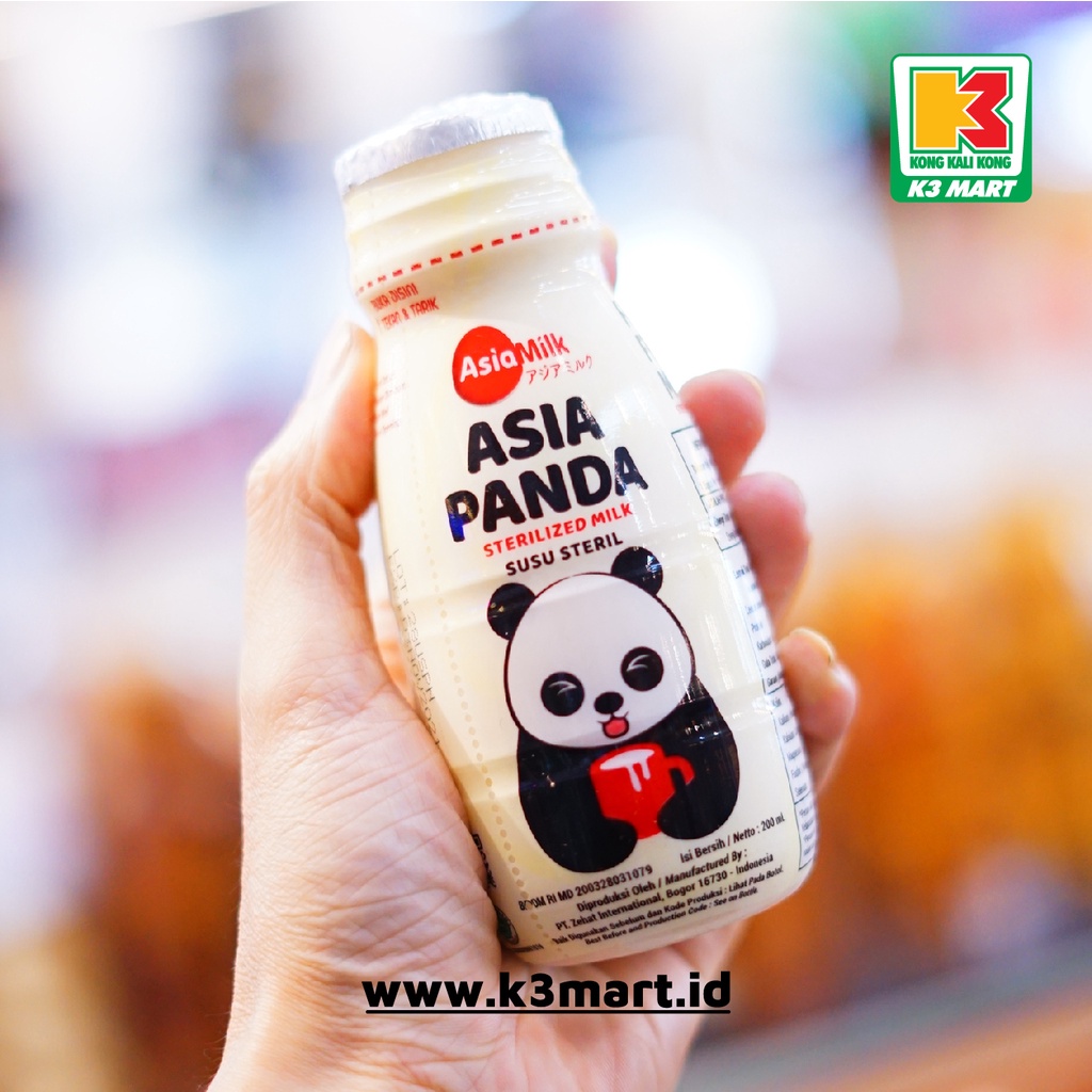 Asia Panda Sterilized Milk 200Ml