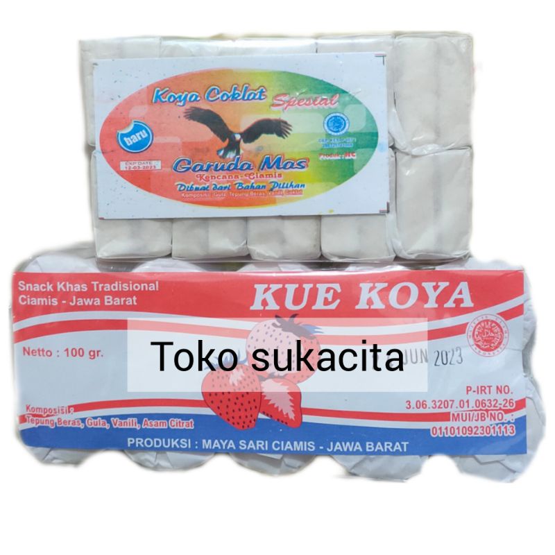 

kue koya coklat dan stroberi