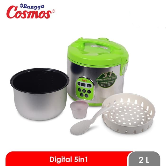 Cosmos Digital Rice Cooker 2 L CRJ-2301 D - Garansi Resmi 1 Tahun
