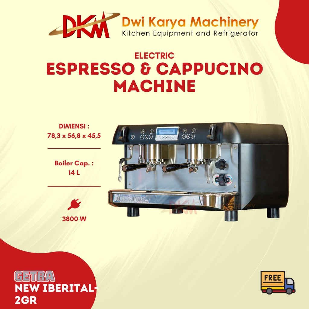 NEW IBERITAL/ New IB7-2G/ Mesin Kopi Espresso