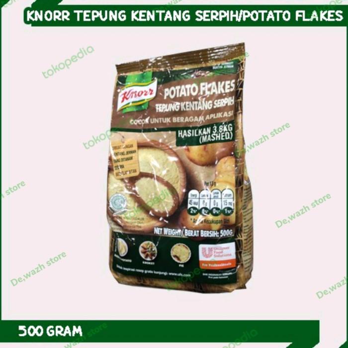 

Tepung | Knorr Tepung Kentang Serpih/Potato Flakes 500Gr