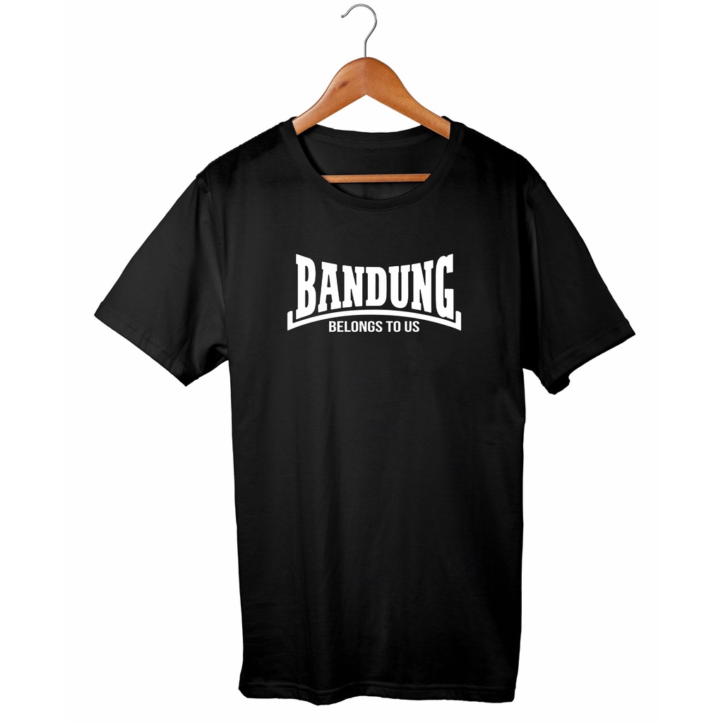 Tshirt Baju Kaos Fashion Pria Dewasa casual bandung belong to us persib 100% soft cotton combed 30s 