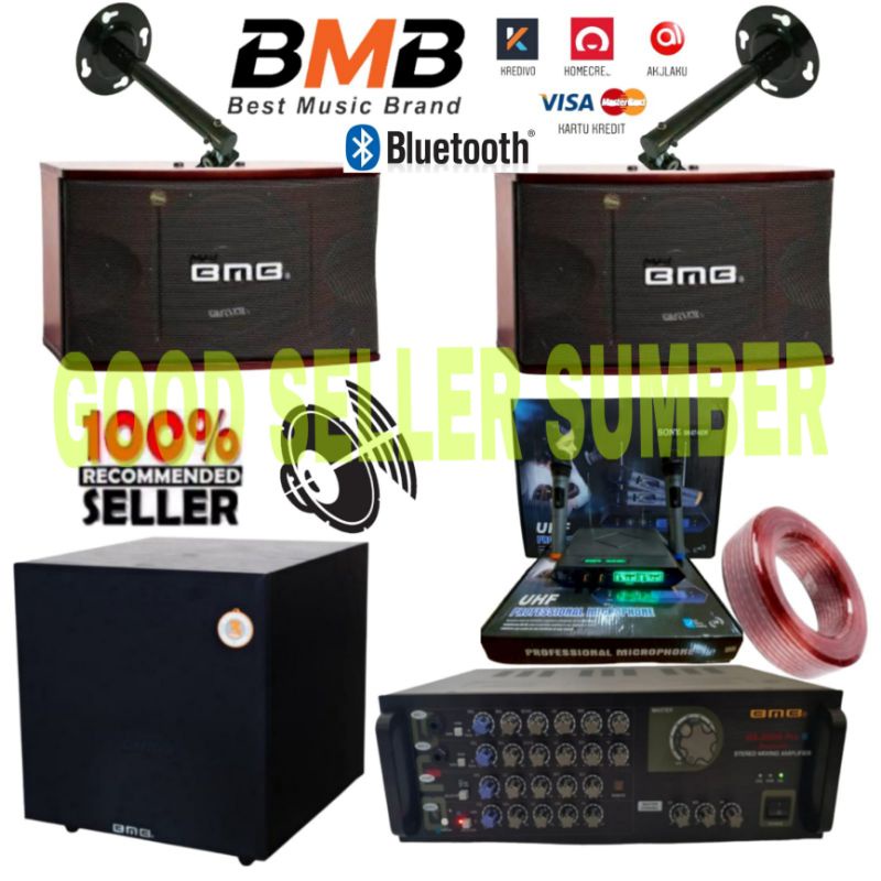 AGEN PAKET SOUND KARAOKE BMB 10 INCH SUBWOOFER 12 INCH BMB