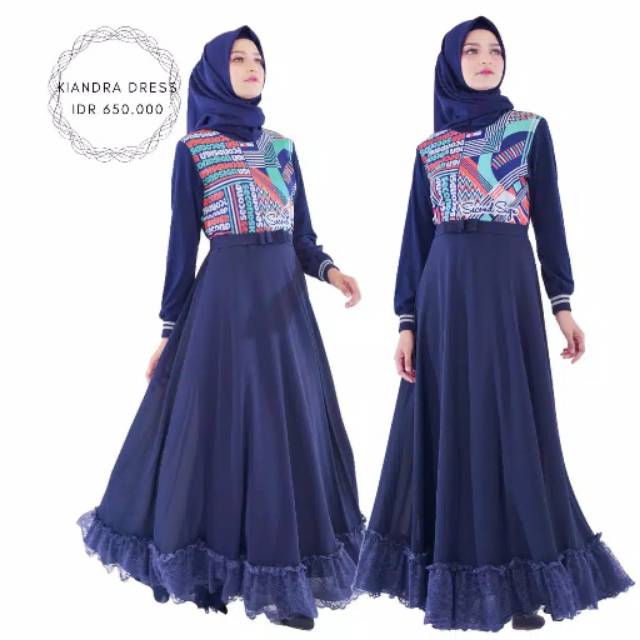 Gamis Casual Second Sign Kiandra Dress