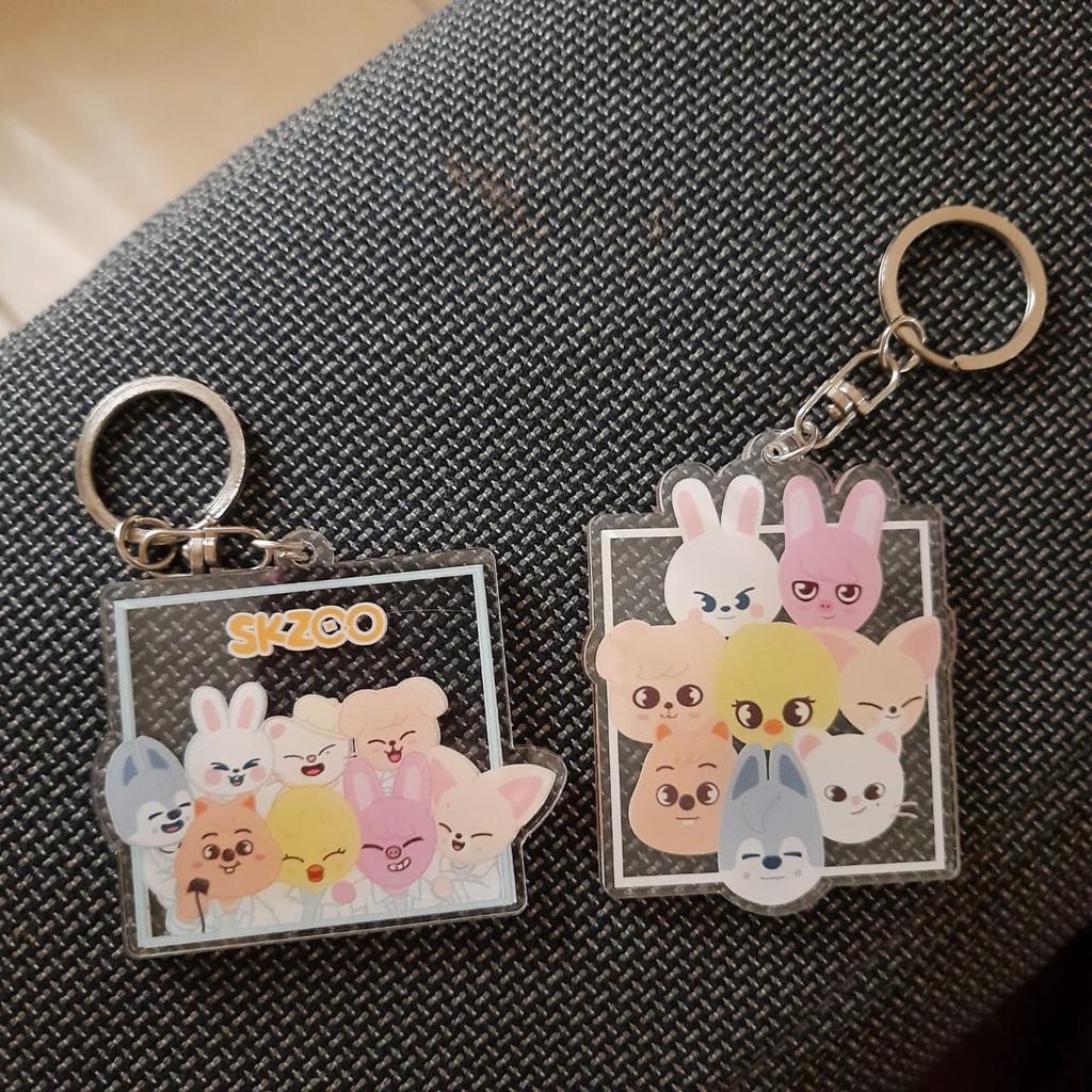 gantungan kunci keychain SKZOO Stray Kids SKZ