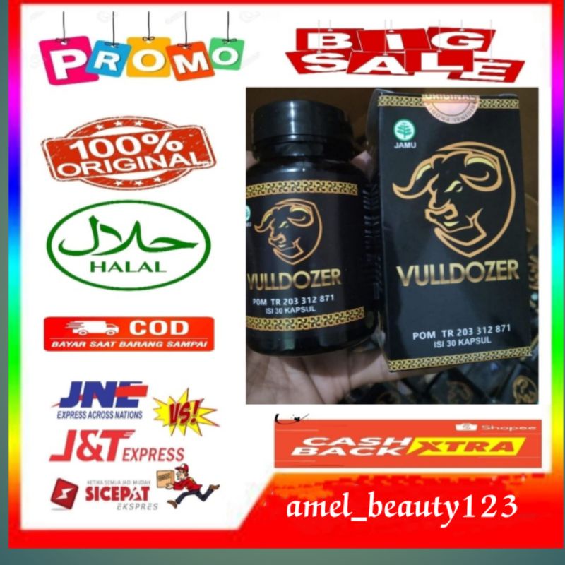 Vulldozer Asli Original Pembesar Mr p Permanen Suplemen Pria Perkasa