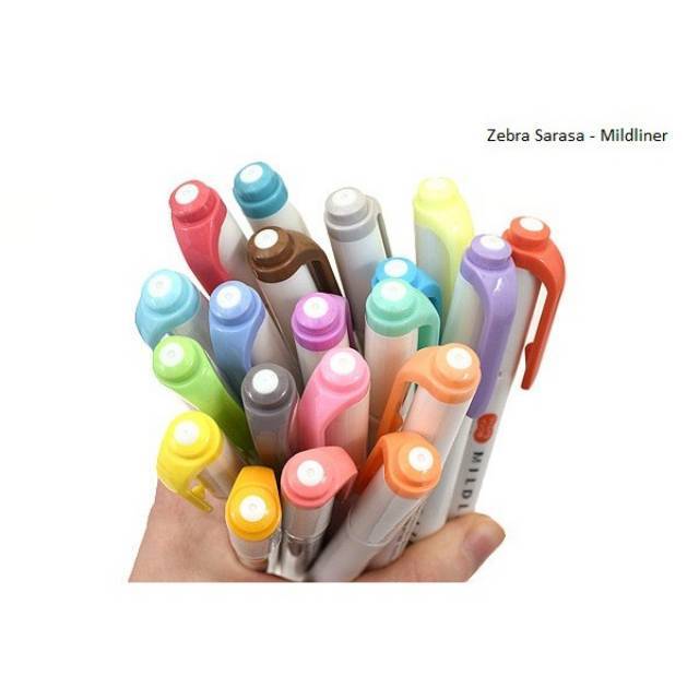 

Mildliner Zebra Bold Tip & Fine - 4.0 mm & 1.0 ~ 1.4 mm