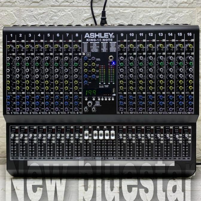 Mixer Audio Ashley King 16 Note Original Produk 16 Channel King16 Note