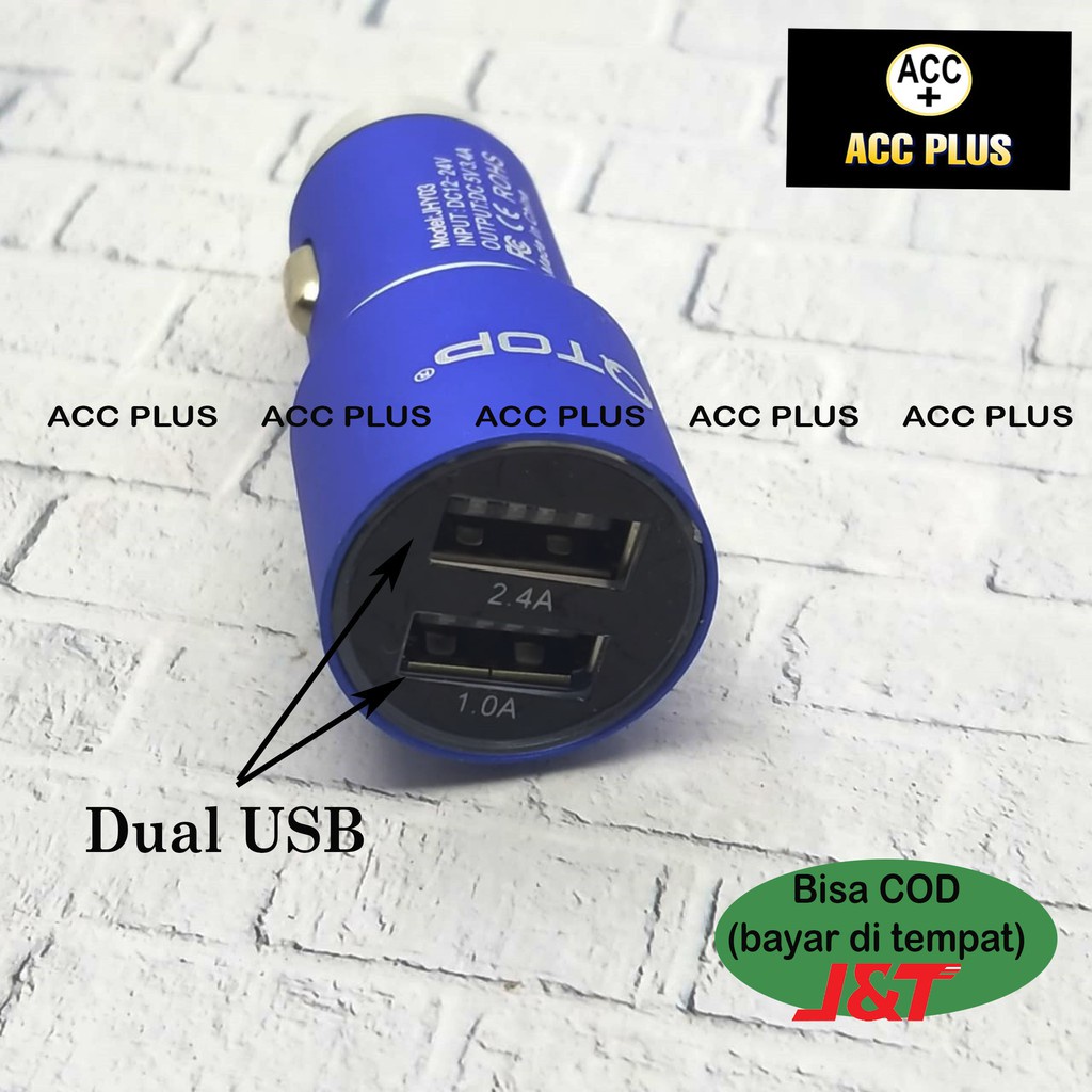 CAR CHARGER SAVER JHY-03 DYNAMIC 3.4A DUAL USB