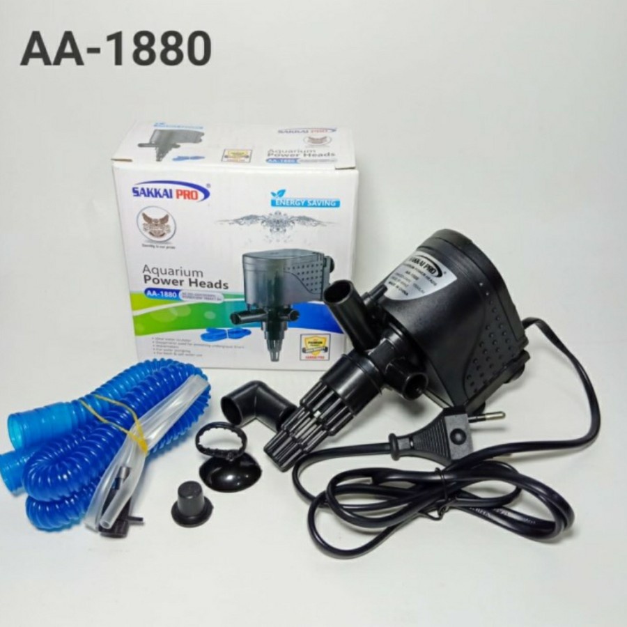 Sakkai pro AA1880 AA 1880 pompa powerhead filter aquarium kolam ikan