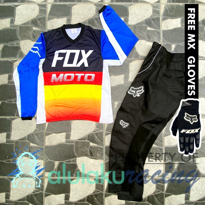 Jersey &amp; Celana MX Trail Motocross - Paket Bundling FOCT1201-F41