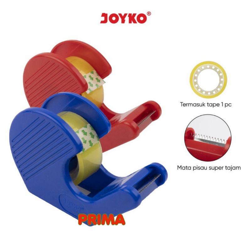PEMOTONG ISOLASI MINI / TAPE DISPENSER MINI JOYKO  TC-117