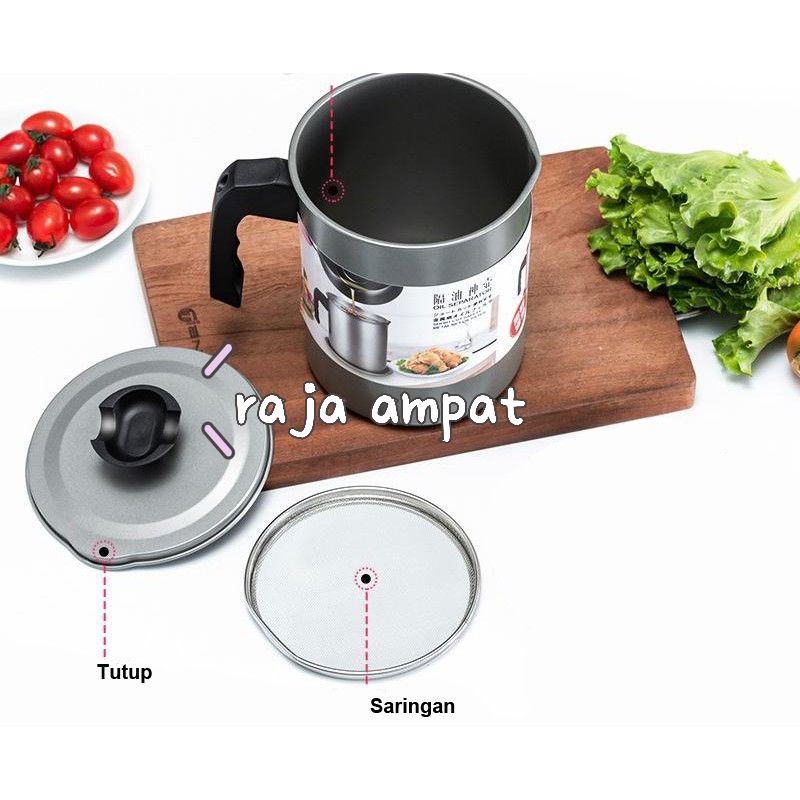 MUG MINYAK OIL POT TEMPAT MINYAK GORENG