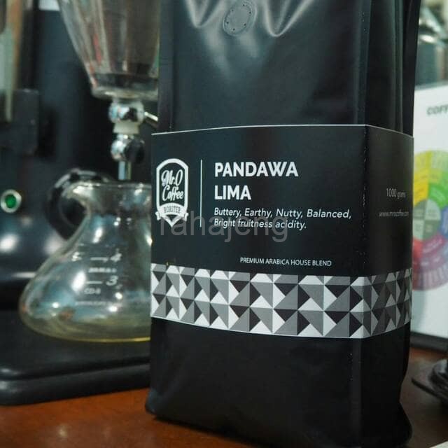 

PANDAWA5 PREMIUM House blend 100% Biji Kopi Arabika 1kg mrocoffee