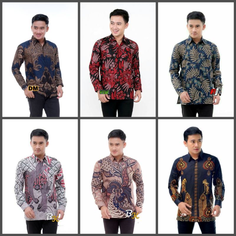 KEMEJA BATIK TERMURAH TERBARU AGRAPANA M L XL XXL