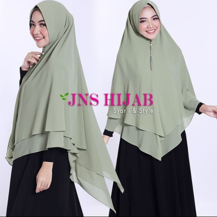 Khimar syar'i ceruti hijab syar'i jilbab ceruti premium ori jns