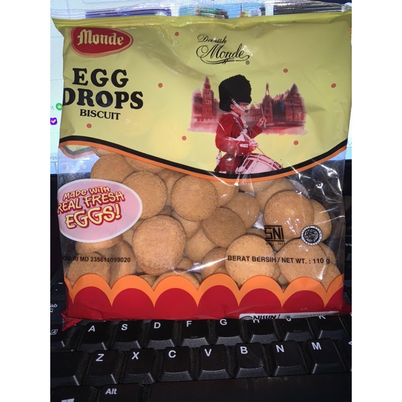 Monde Egg Drops 110Gr