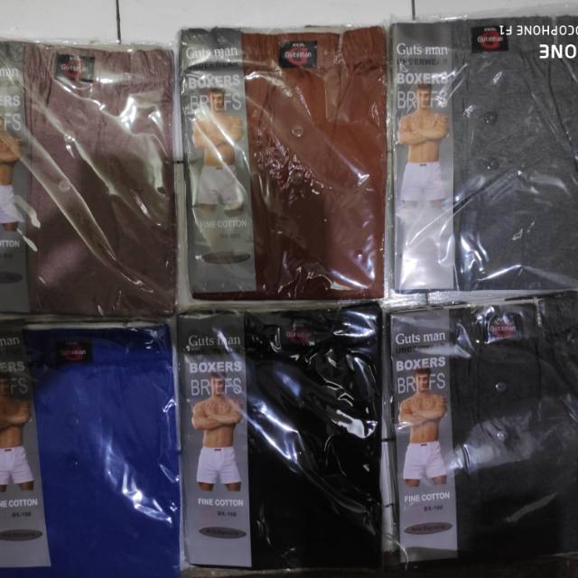 Boxer Pria Gutsman  big size ukuran M, L XL, XXL  XXXL