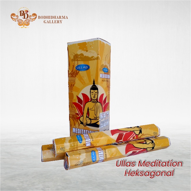 Dupa Hio Wangi Harum Aromaterapi India Ullas Meditation Heksagonal