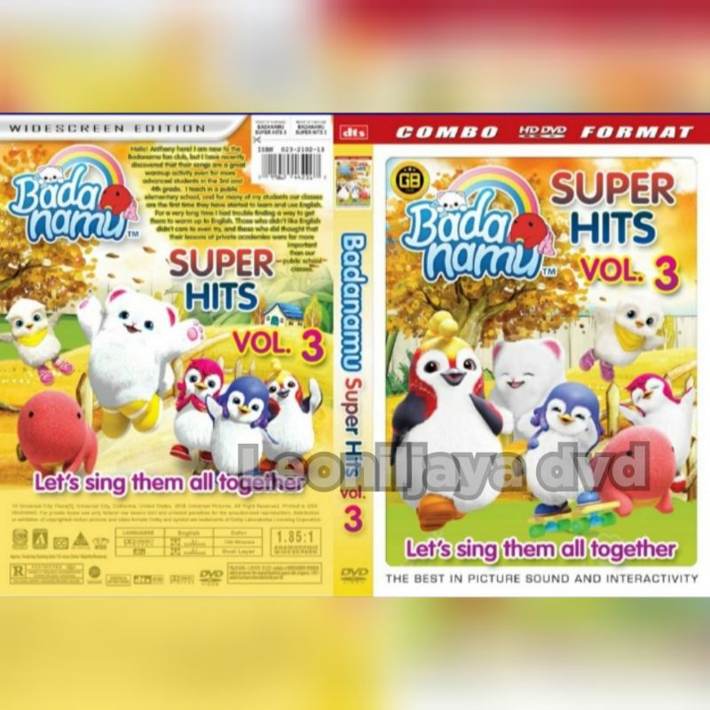 Kaset Lagu Anak BADANAMU SUPER HITS VOL 3 - KUALITAS Hd