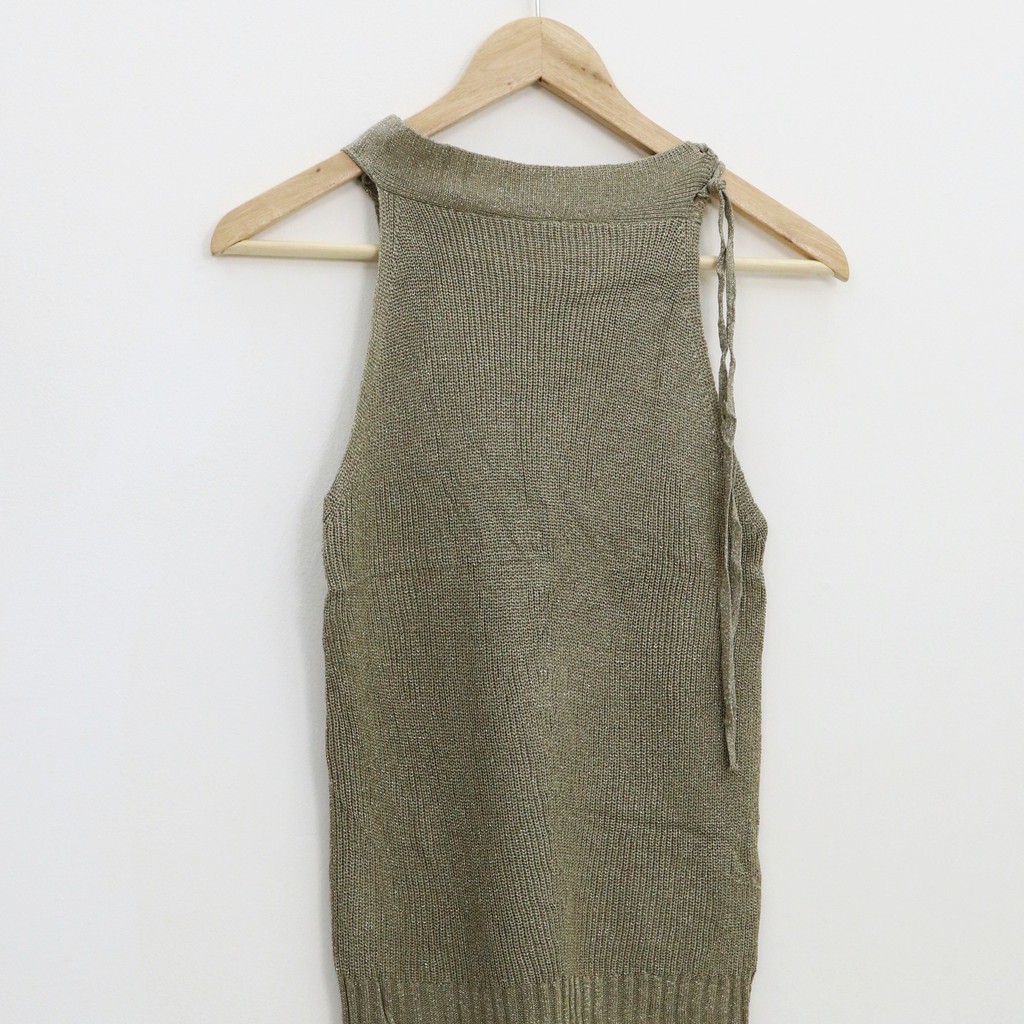 Lasy knit tank top -Thejanclothes