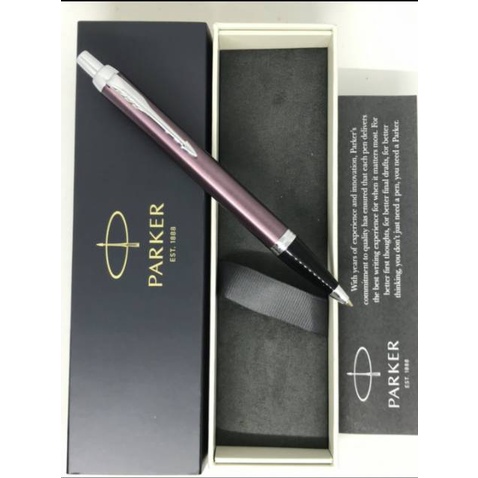 

Gramedia Batam - Pena Parker IM LIGHT PURPLE CT BP M.BLK