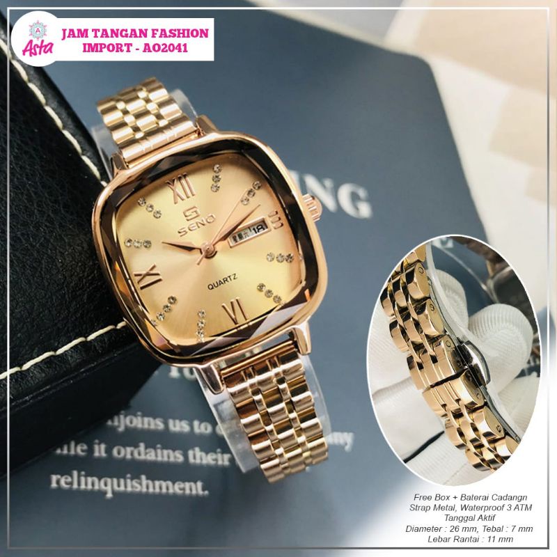 Jam tangan wanita import AO2041