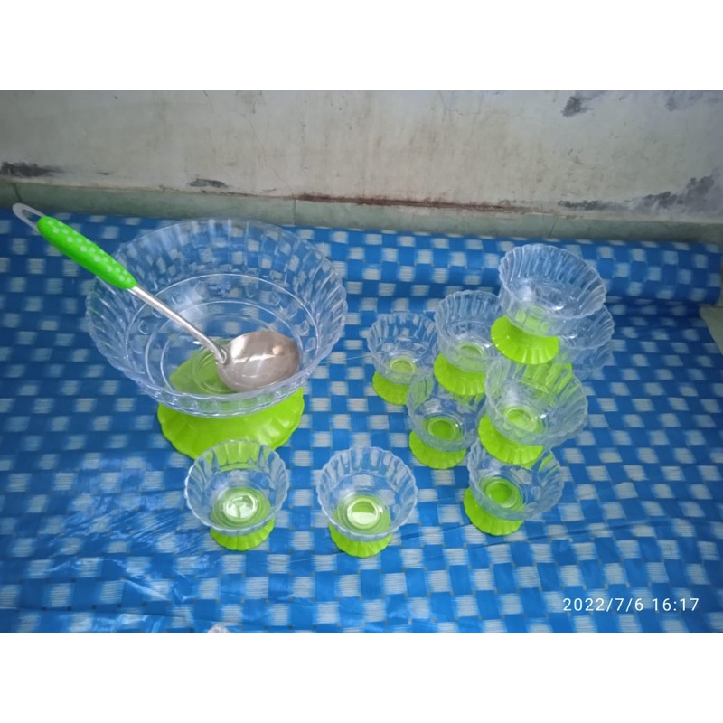 wadah es buah set golden sunkist