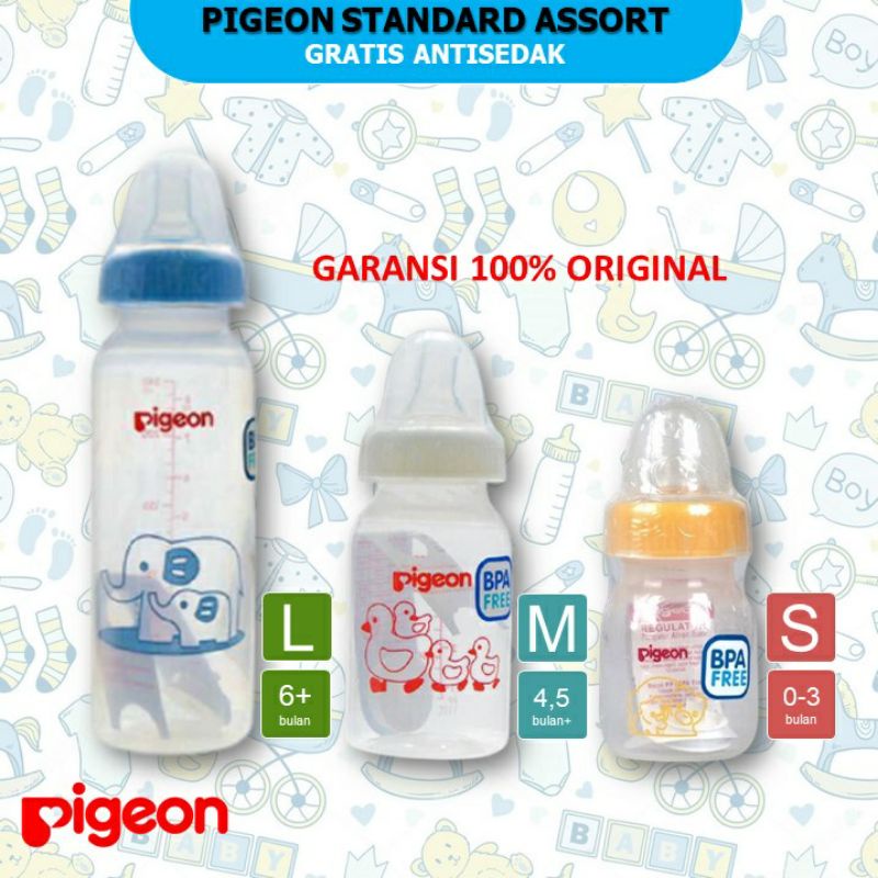 Pigeon Botol Dot BPA Free