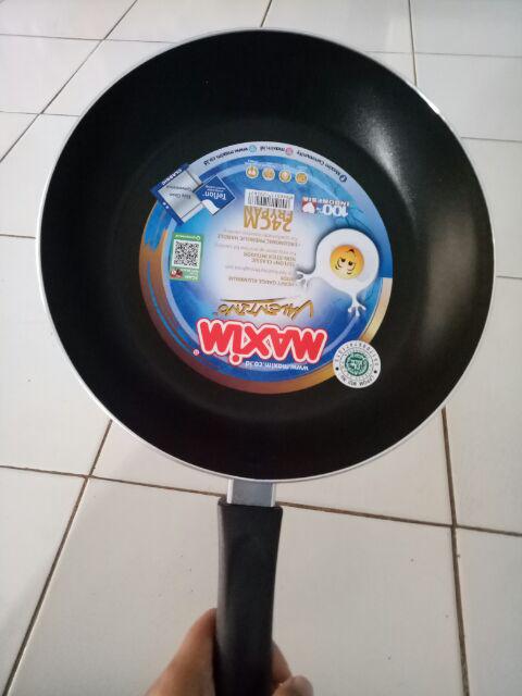 Wajan Frypan Teflon 24 Cm Maxim Valentino